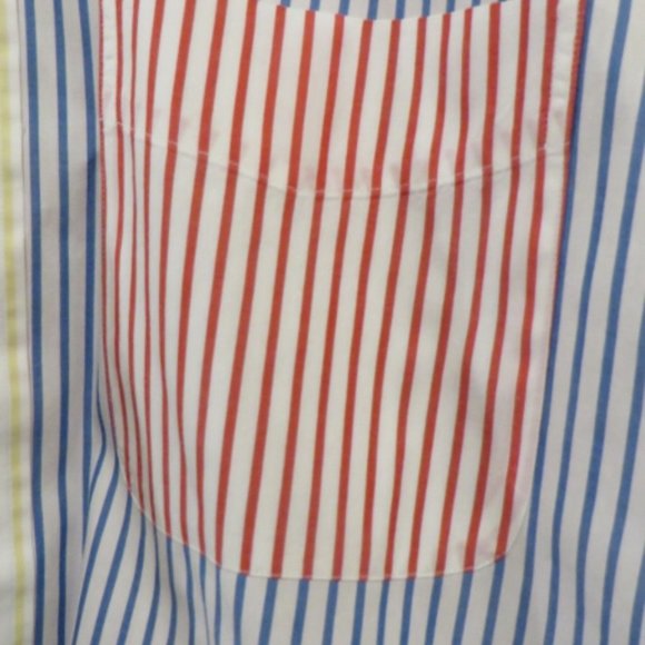 Daniel Cremieux Dress Shirt - Pastel Stripe Design - Medium - Picture 3 of 10